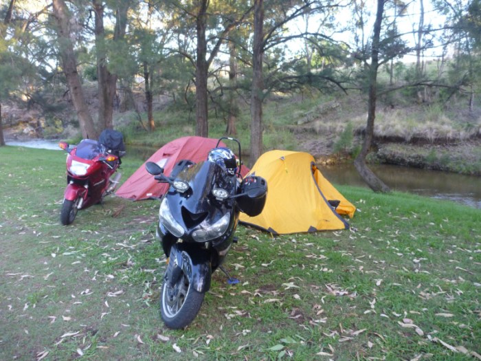camping at Wallabadah
