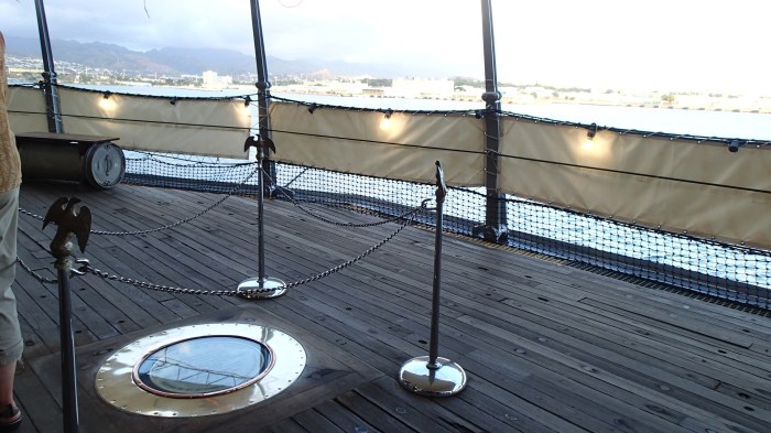 Location of table used in for the cease of hostilities signing.