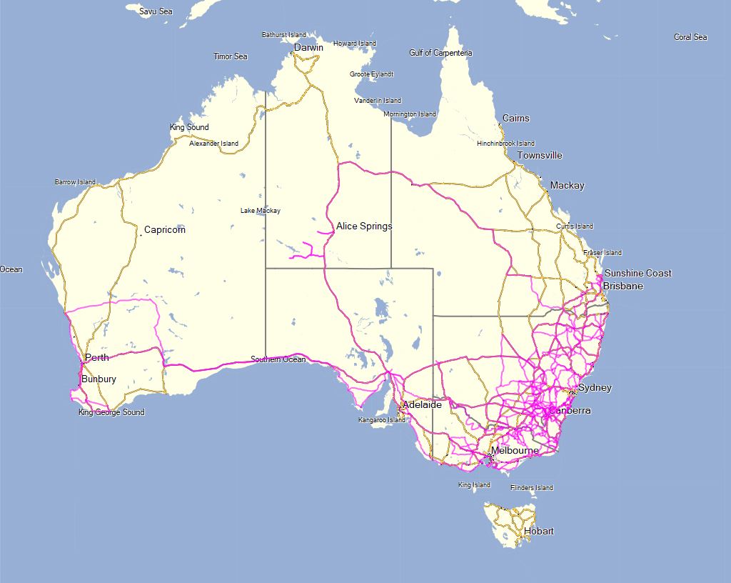 Roads I've ridden - Jan2018