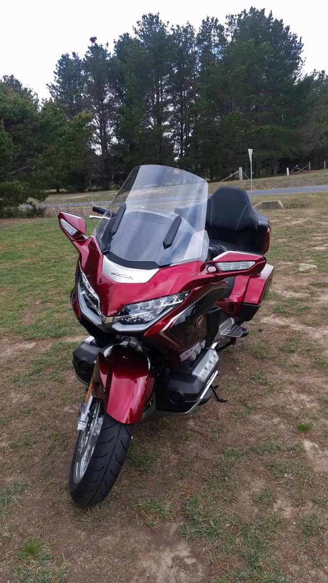 Zed14 testing 2018 Honda Goldwing