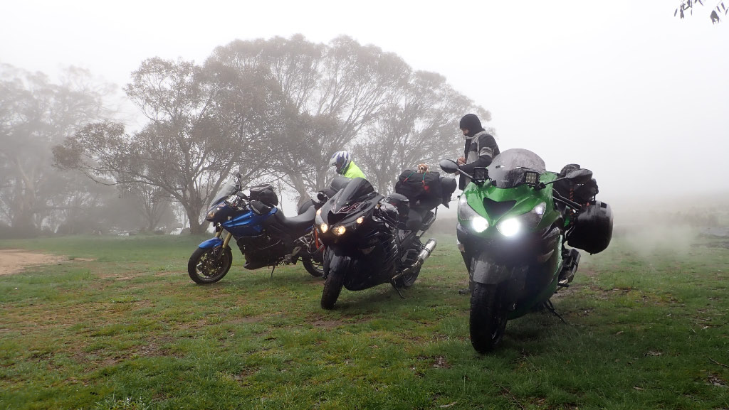 Camping with zx14r
